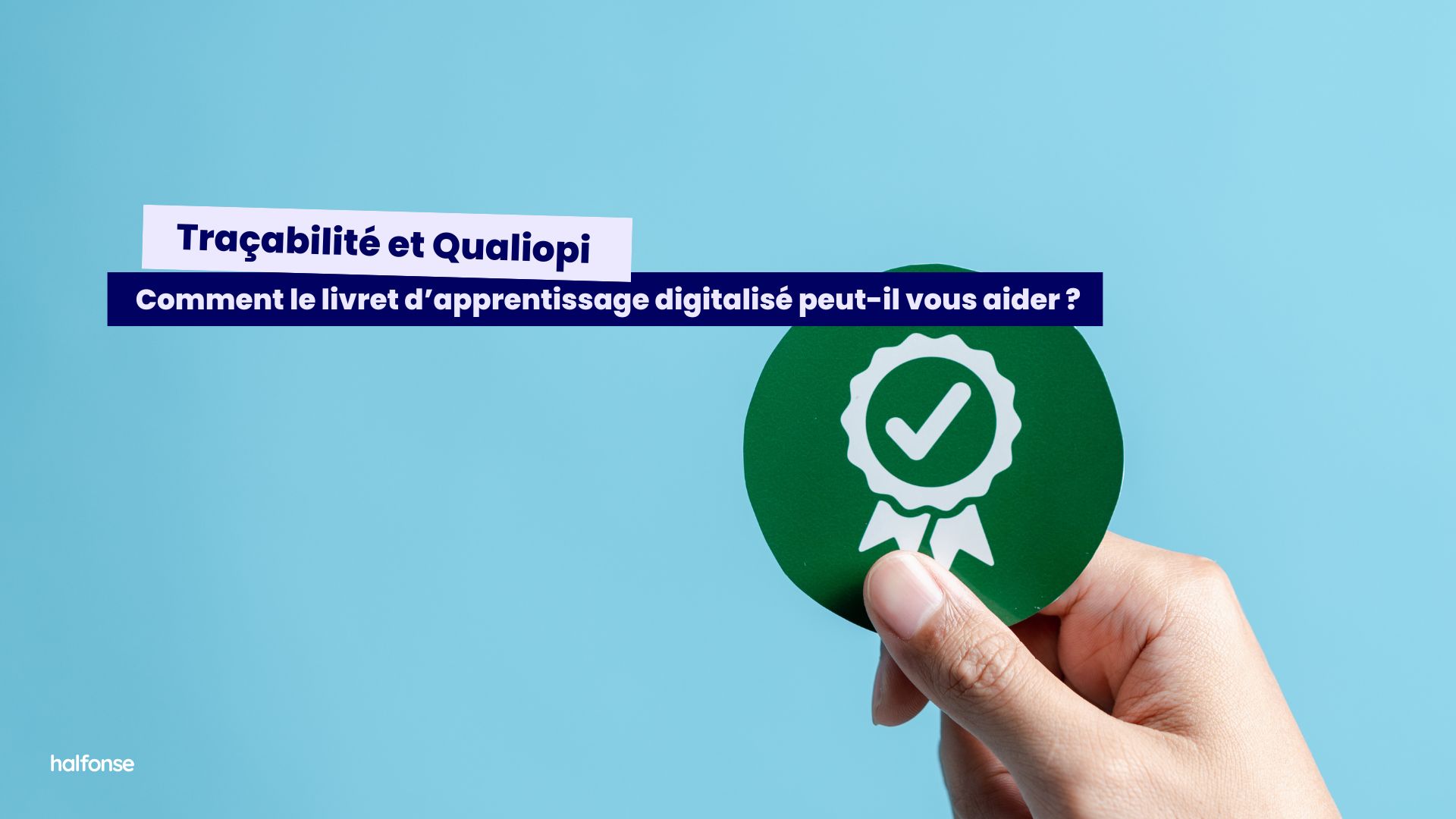 traçabilité qualiopi livret d'apprentissage digital