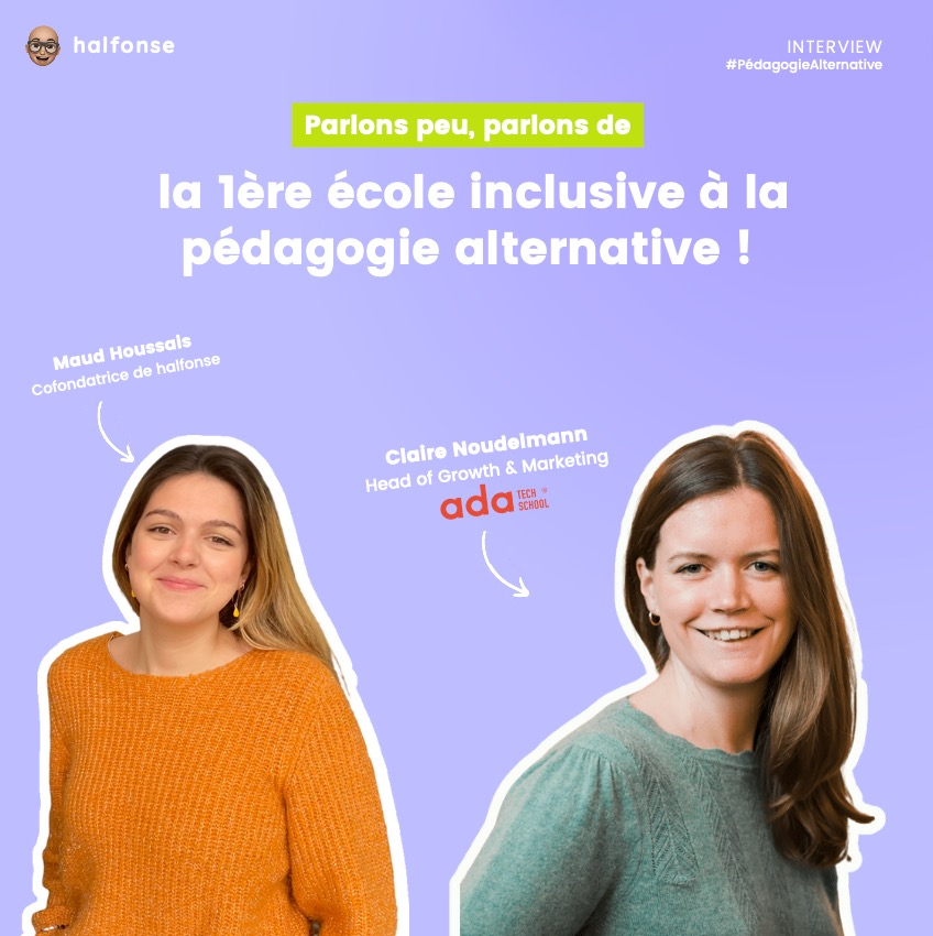 Suivi stage alternance livret alternance - automatisation suivi - pédagogie inclusive Ada tech school x halfonse